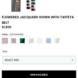 Beautiful gown fits great